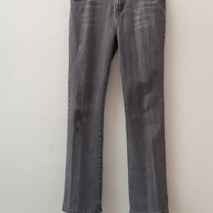 Distressed Faded Georgiou Gray Jeans